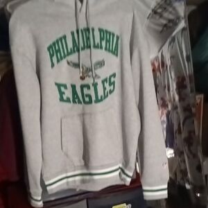 NFL Philadelphia Eagles Gray and Green Hoodie